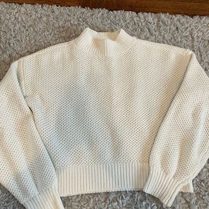Hollister High-neck Knitted Sweater